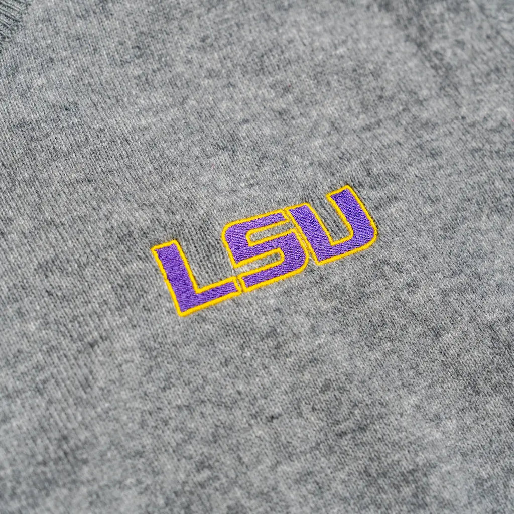 LSU – Men’s Cashmere Crewneck