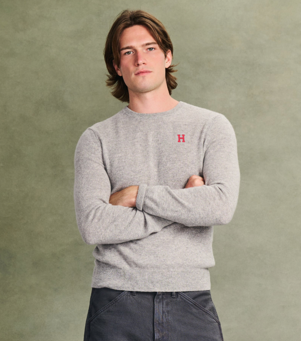 Men's Harvard University Cashmere Sweater
