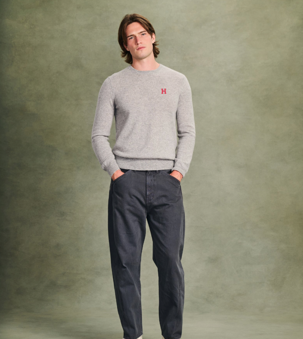 Men's Harvard University Cashmere Sweater