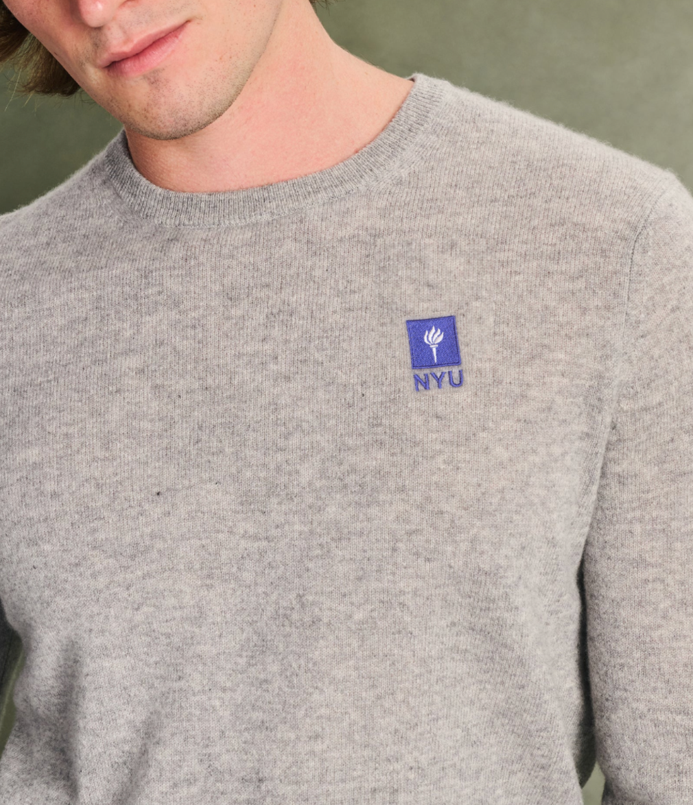 Men's New York University Cashmere Sweater