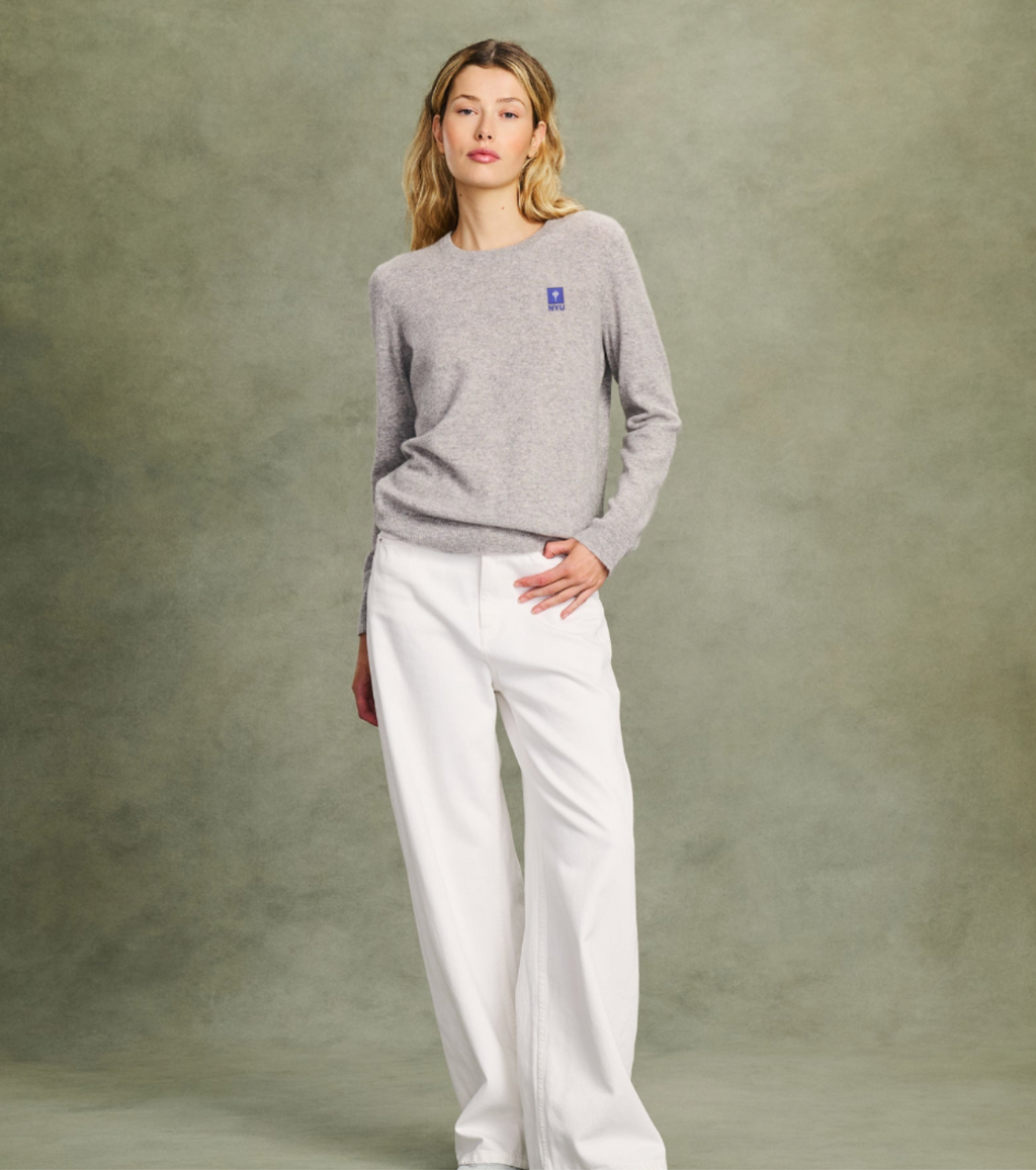 Women's New York University Cashmere Sweater