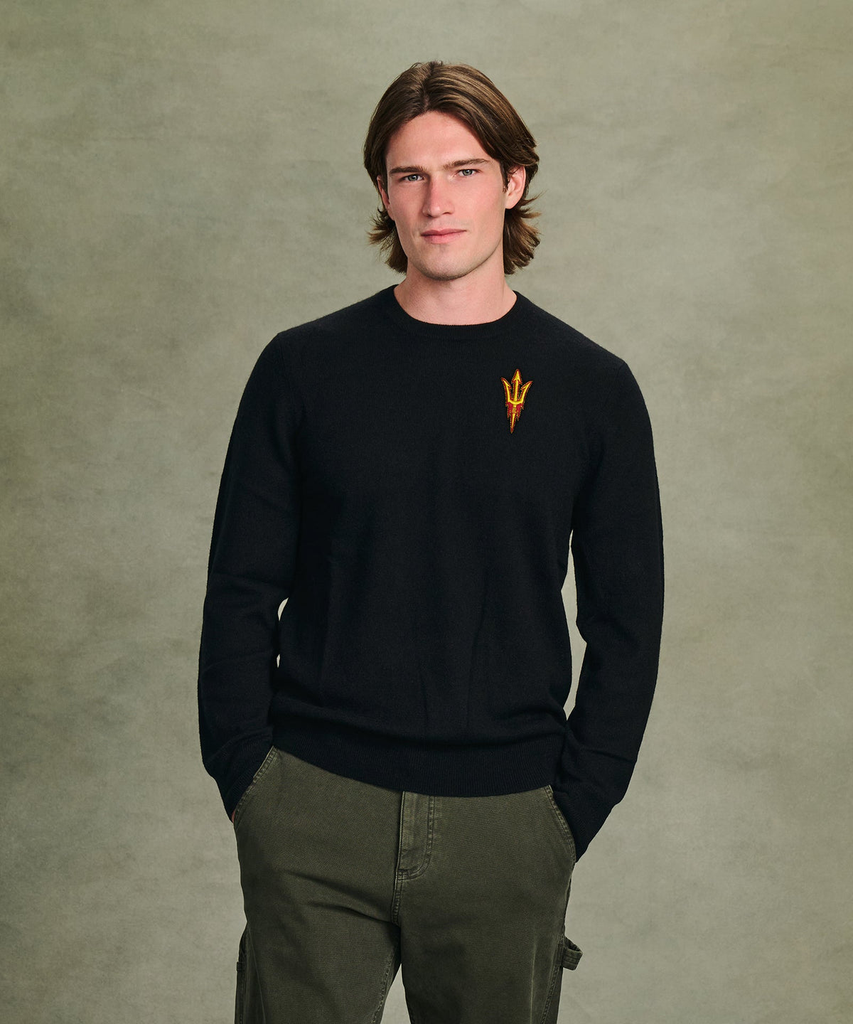 Men's Arizona State University Cashmere Sweater