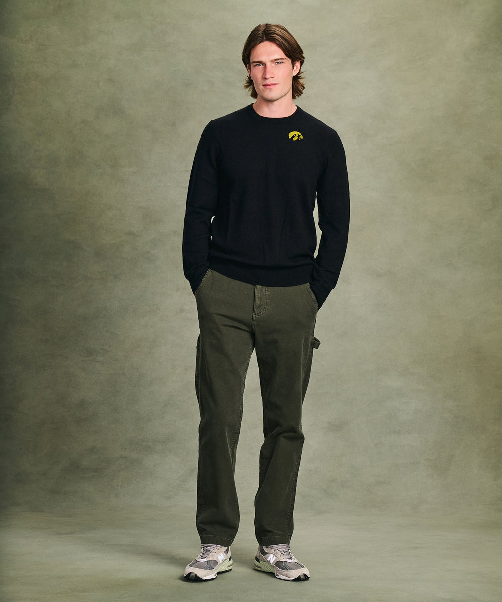 Men's University of Iowa Cashmere Sweater