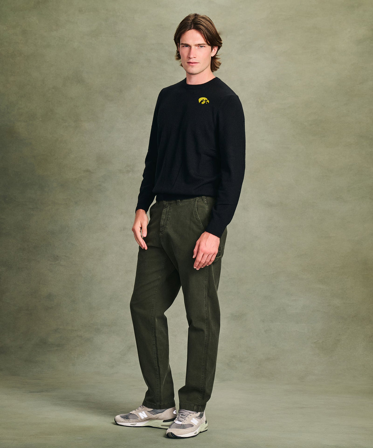 Men's University of Iowa Cashmere Sweater