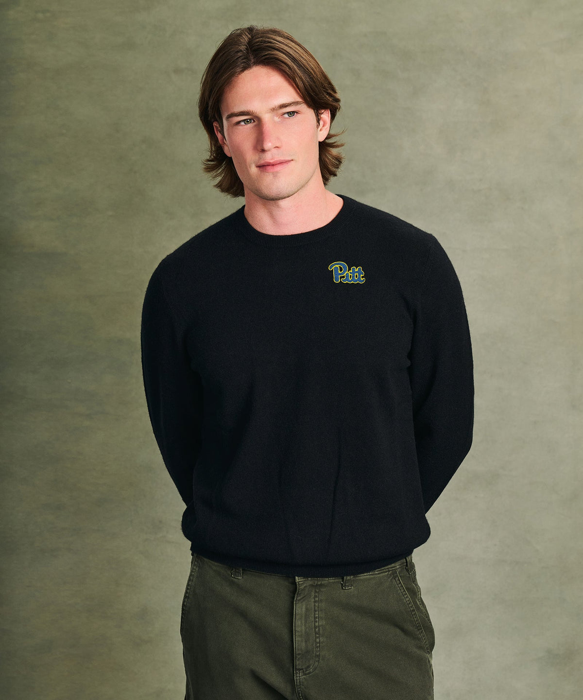 Men's University of Pittsburgh Cashmere Sweater
