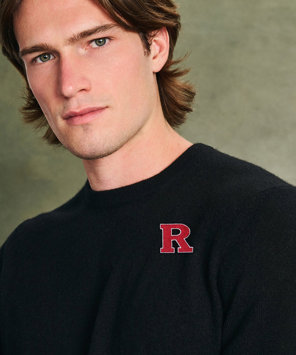 Men's Rutgers University Cashmere Sweater