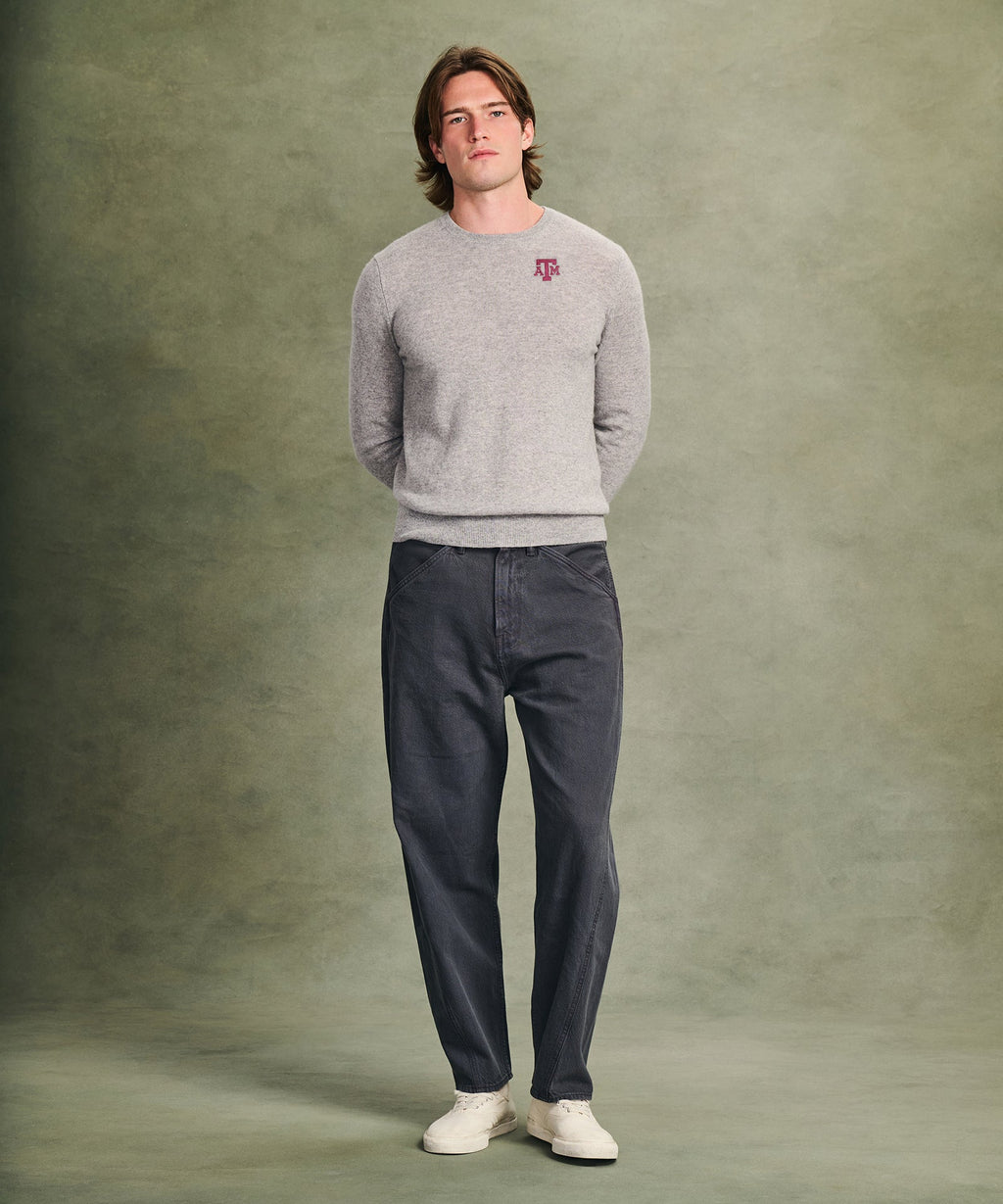 Men's Texas A&M University Cashmere Sweater