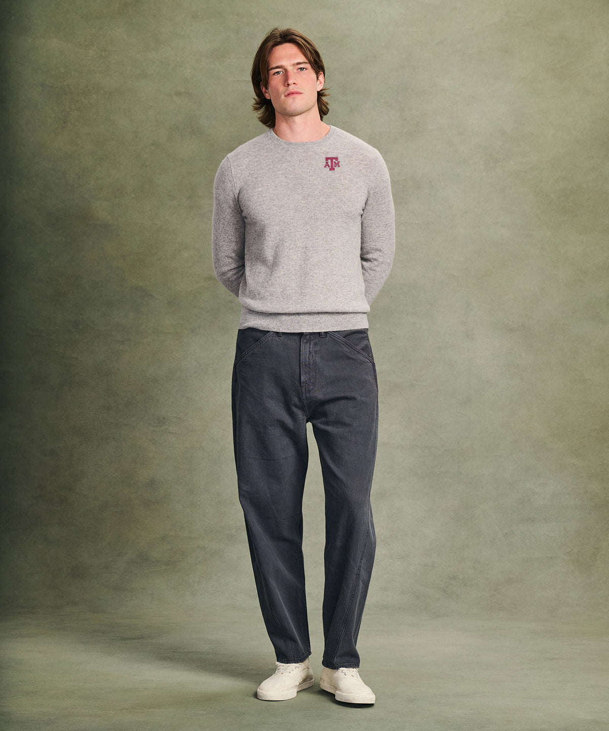 Men's Texas A&M University Cashmere Sweater