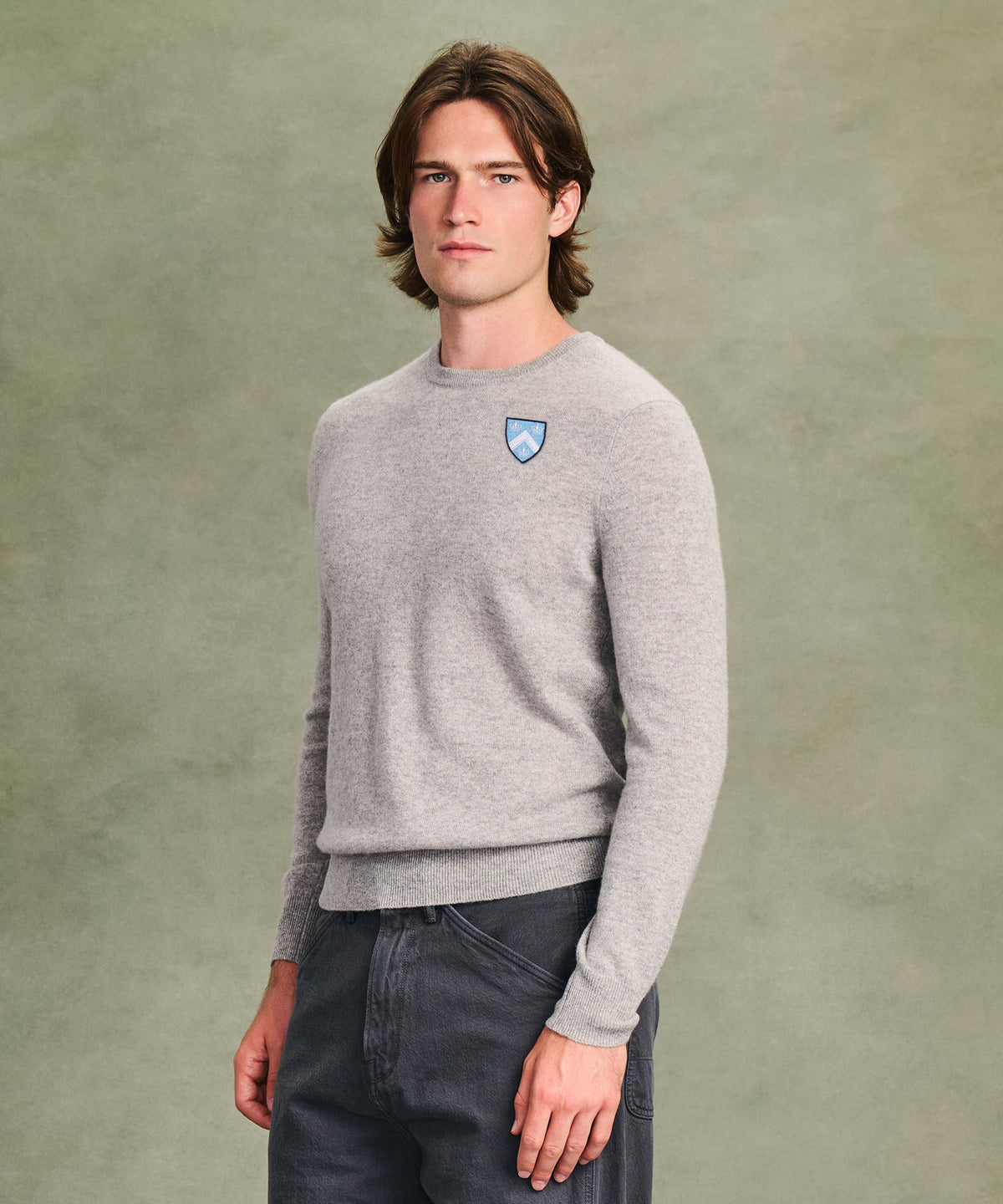 Men's Columbia University Cashmere Sweater