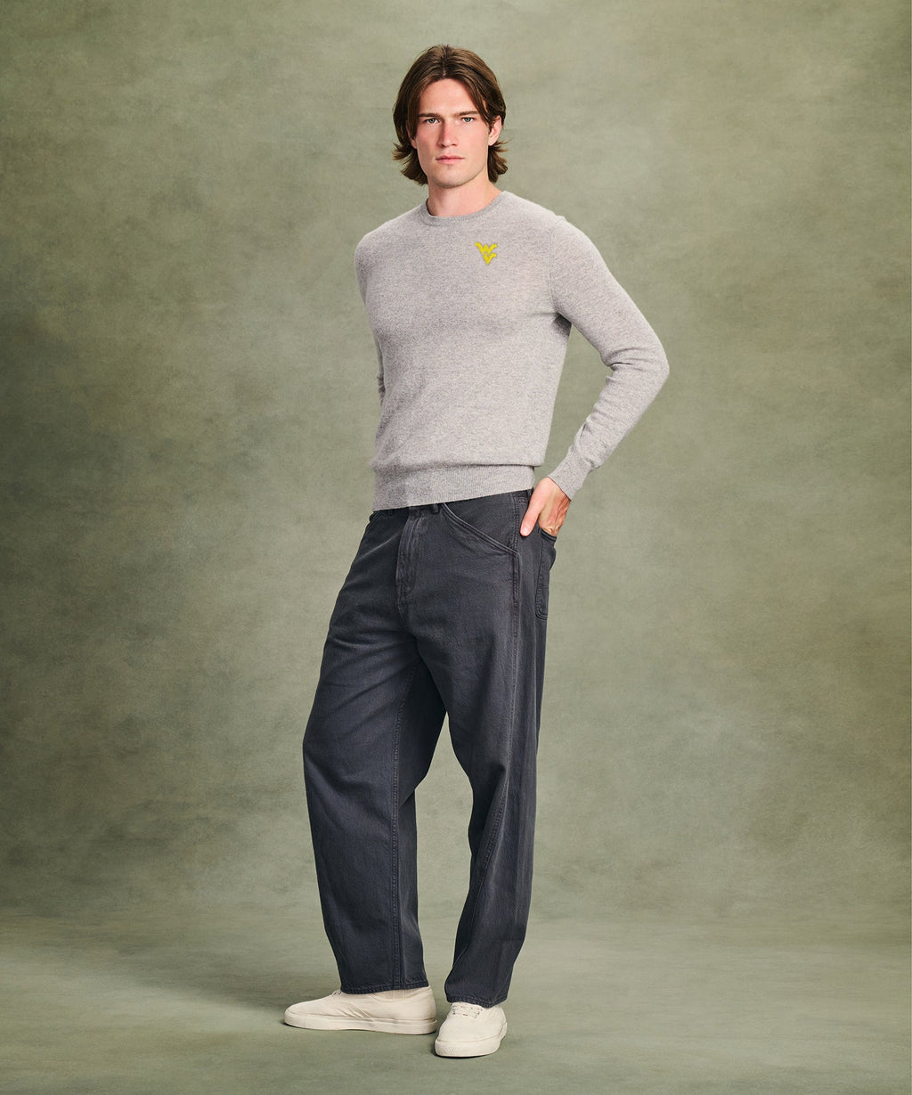 Men's West Virginia University Cashmere Sweater