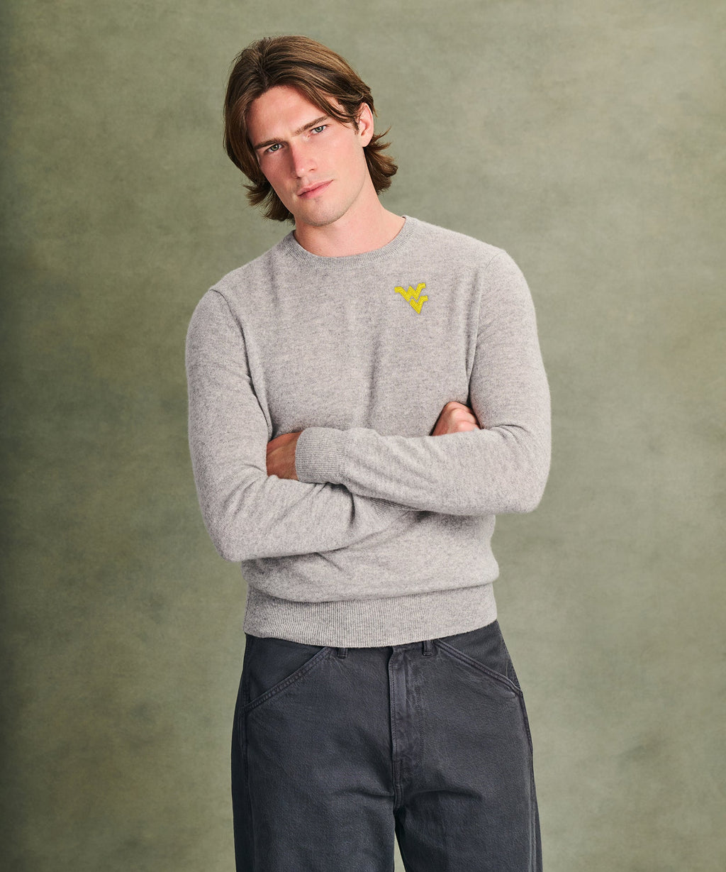Men's West Virginia University Cashmere Sweater