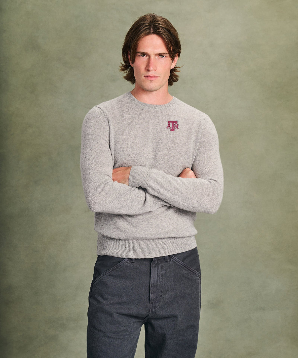 Men's Texas A&M University Cashmere Sweater