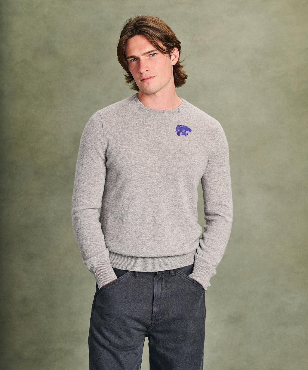 Men's Kansas State University Cashmere Sweater