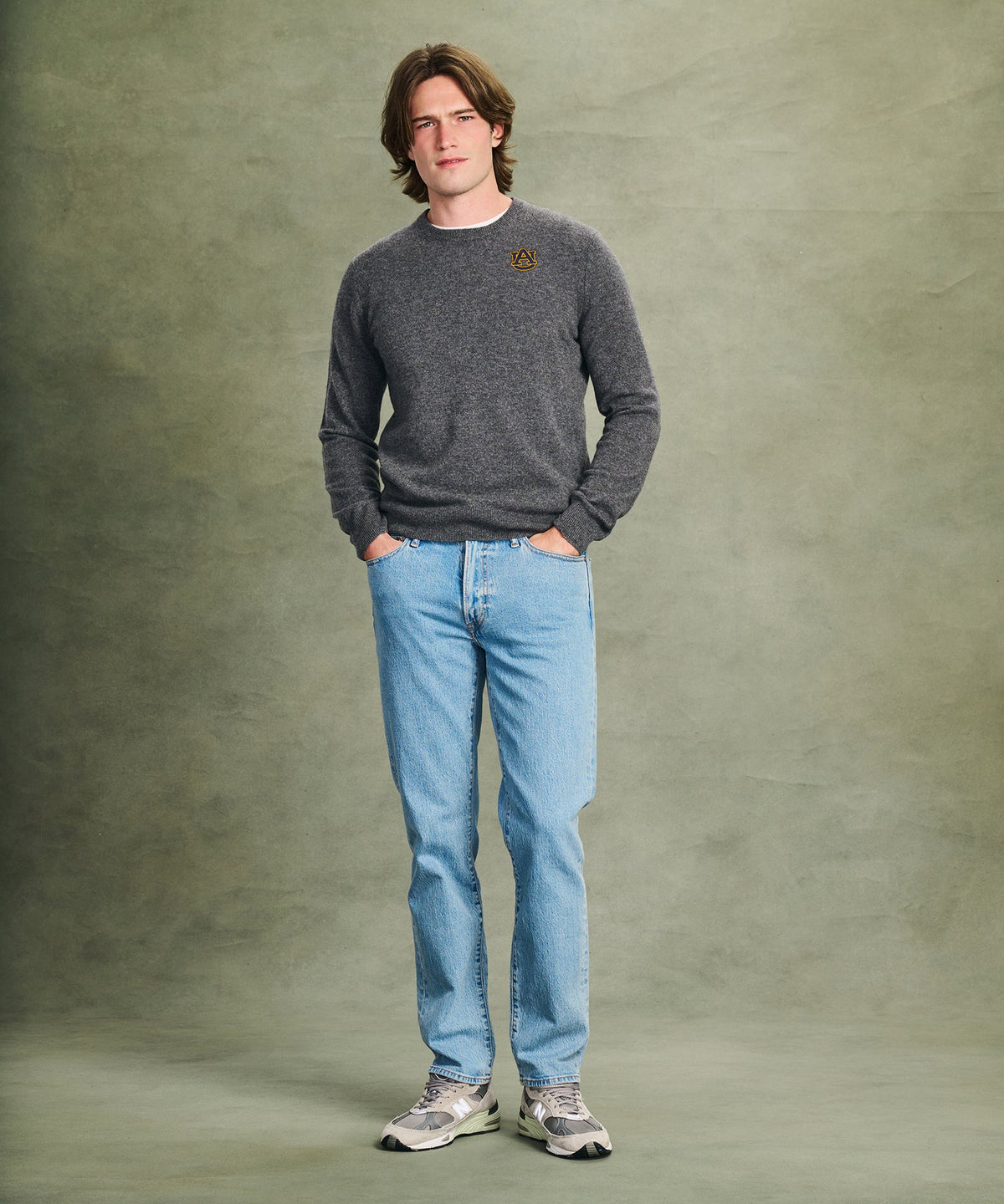 Men's Auburn University Cashmere Sweater