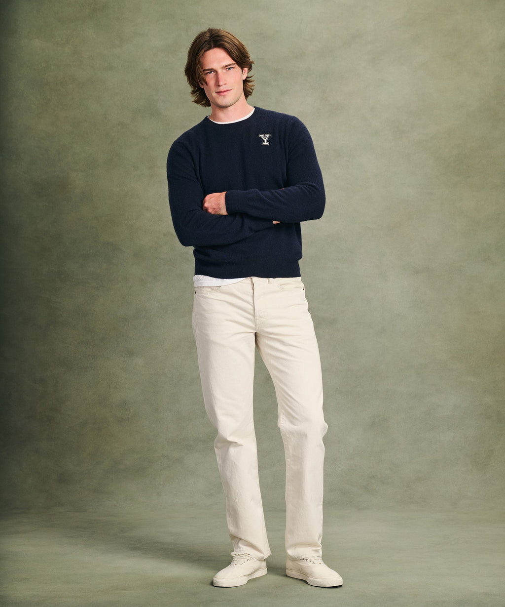 Men's Yale University Cashmere Sweater
