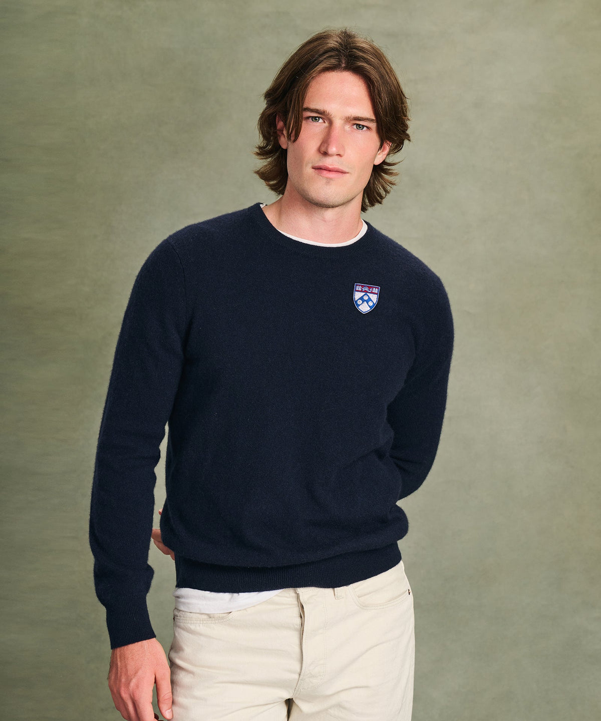 Men's University of Pennsylvania Cashmere Sweater