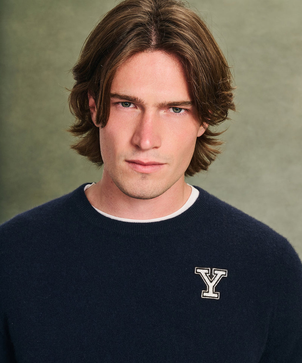 Men's Yale University Cashmere Sweater