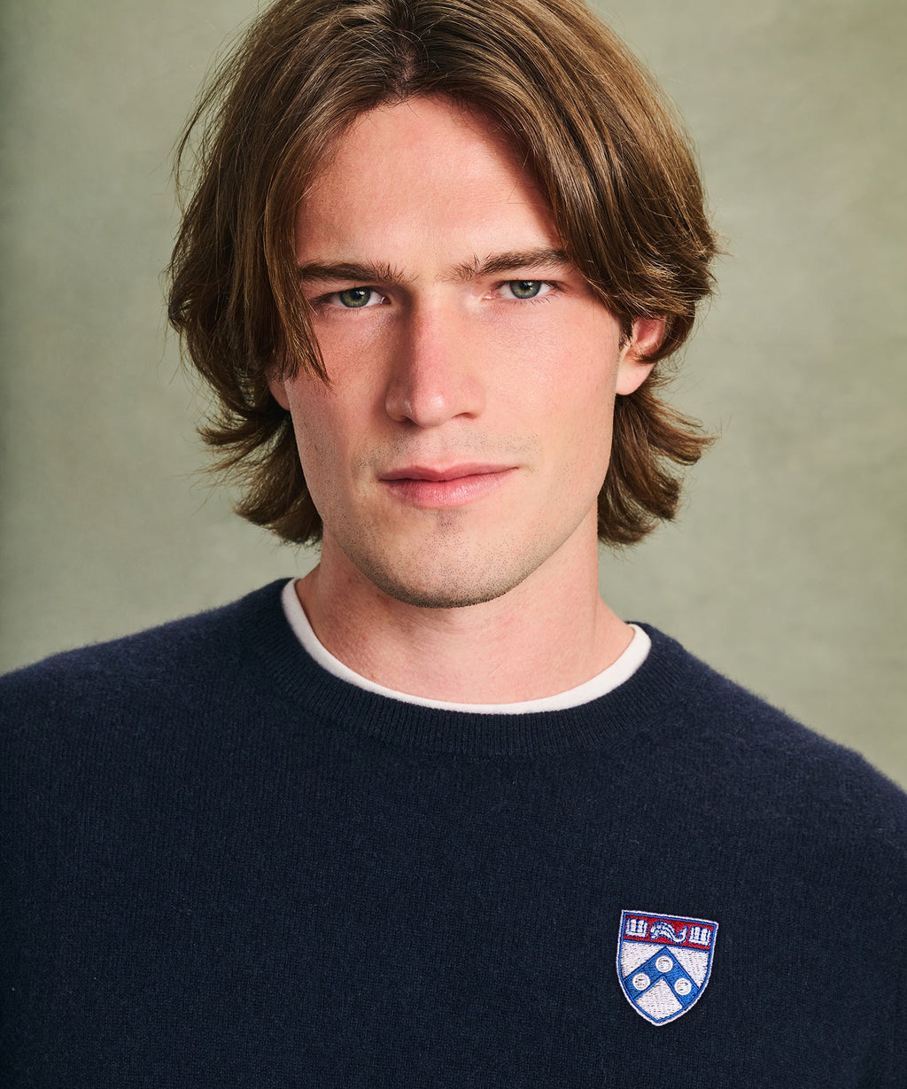 Men's University of Pennsylvania Cashmere Sweater