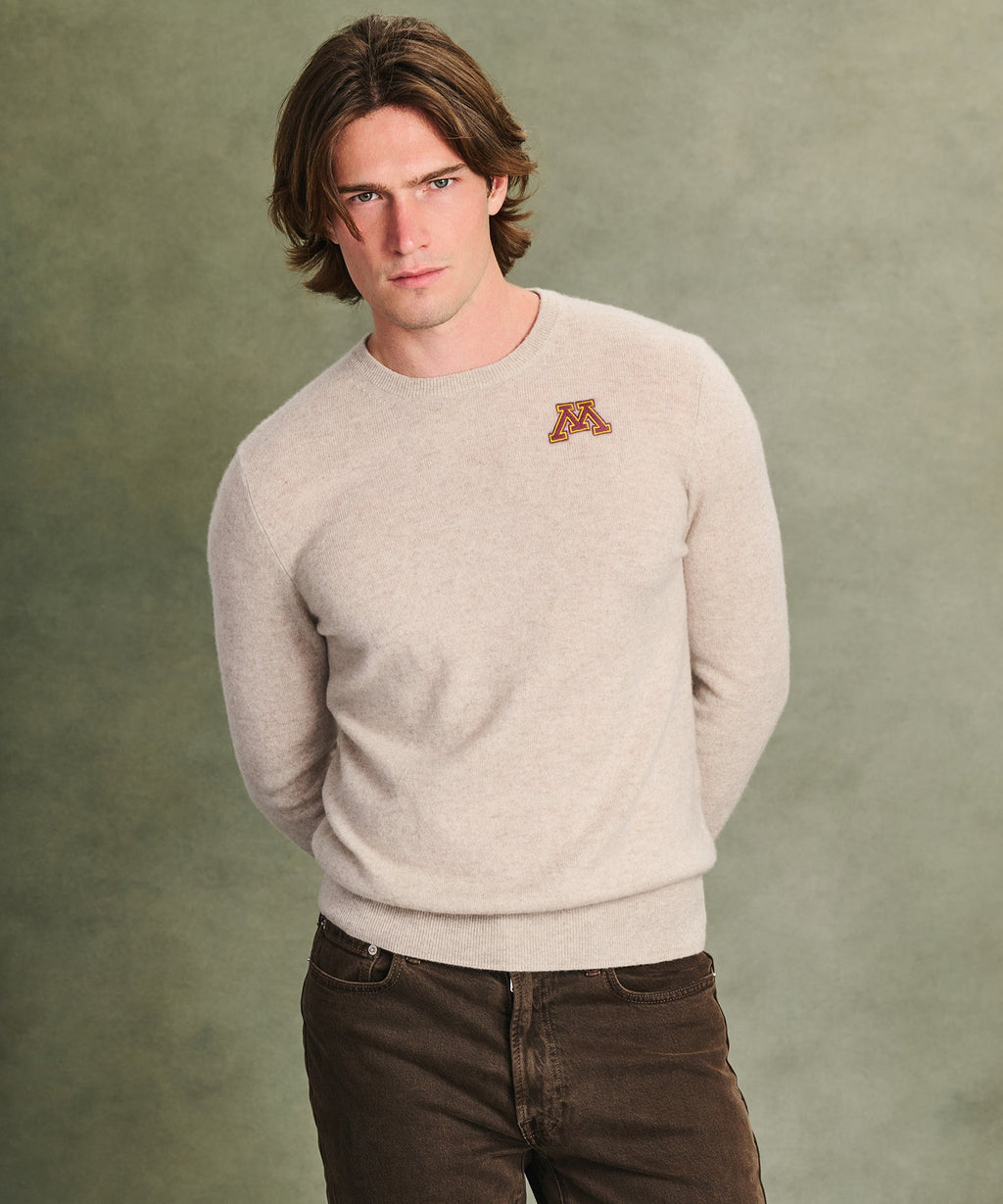 Men's University of Minnesota Cashmere Sweater