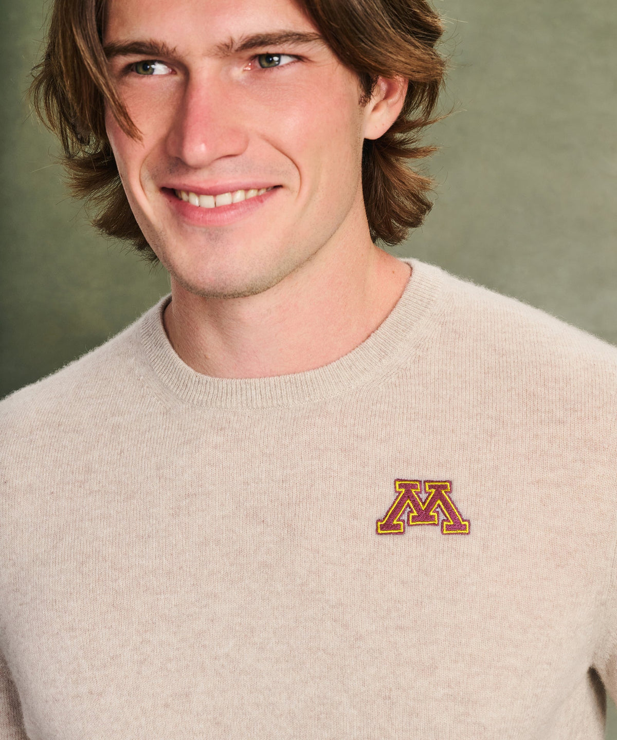 Men's University of Minnesota Cashmere Sweater