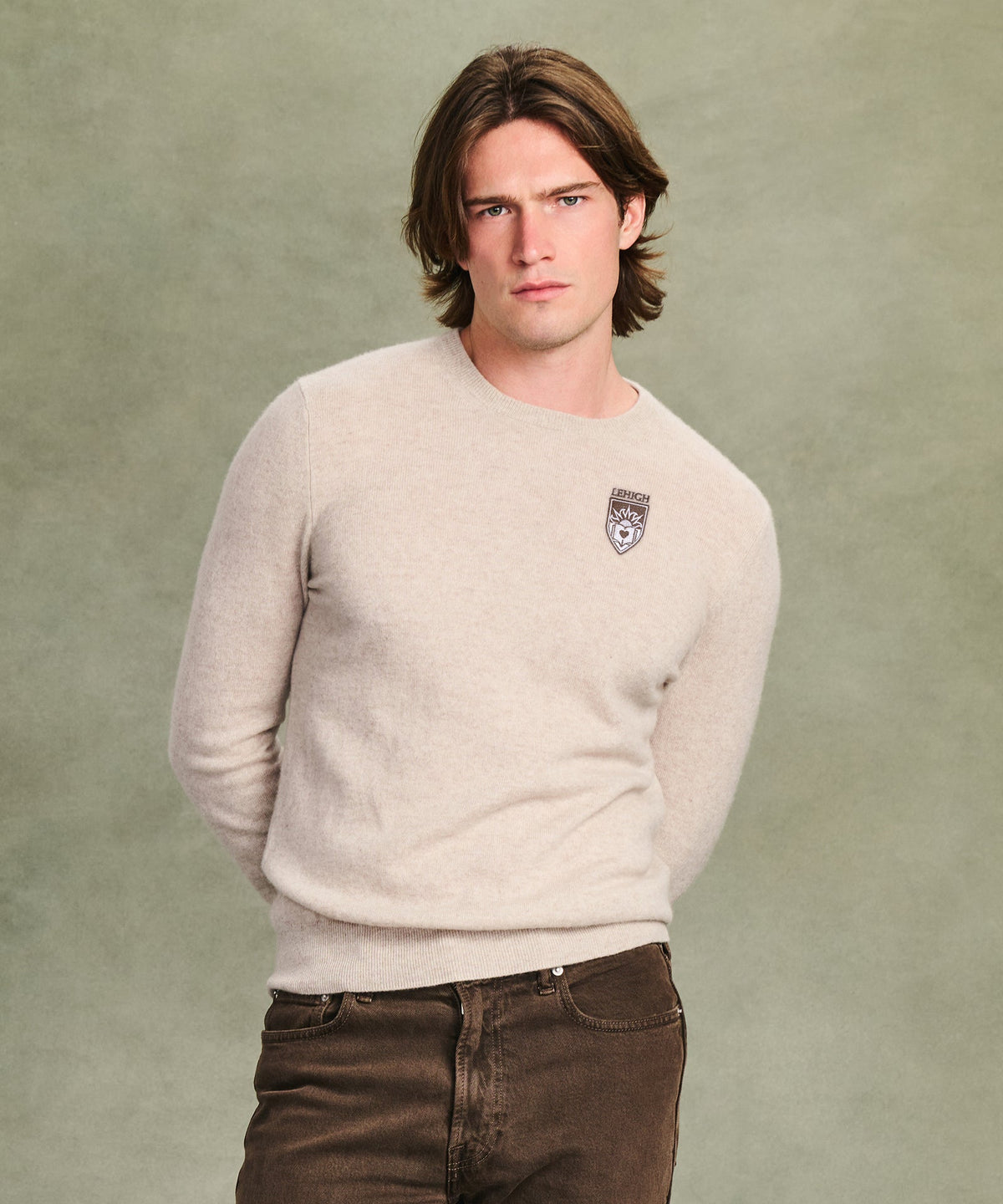 Men's Lehigh University Cashmere Sweater