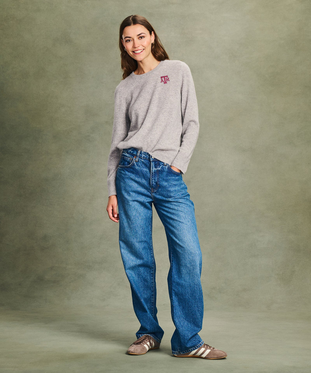 Women's Texas A&M University Cashmere Sweater