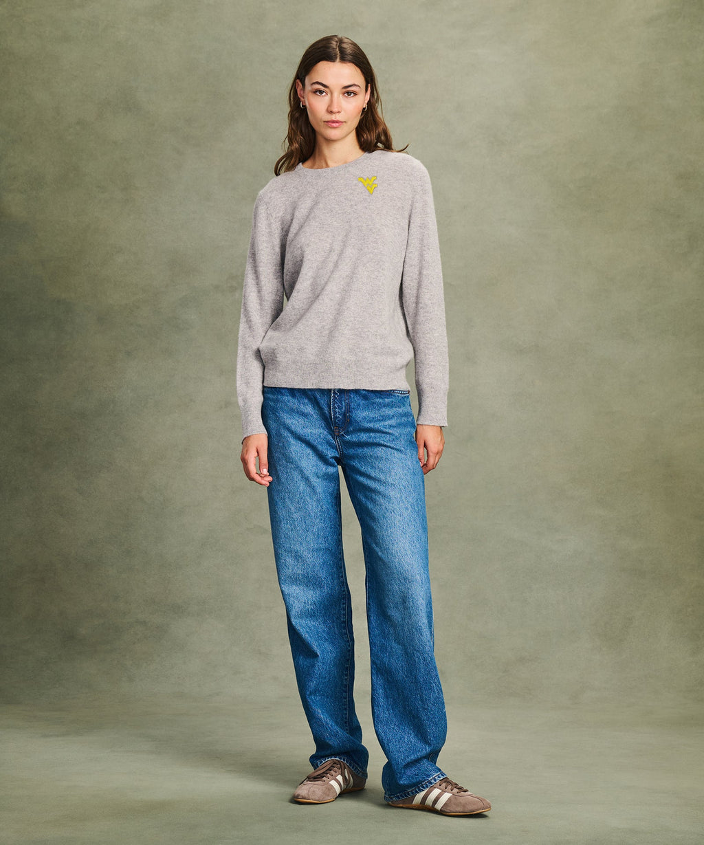 Women's West Virginia University Cashmere Sweater