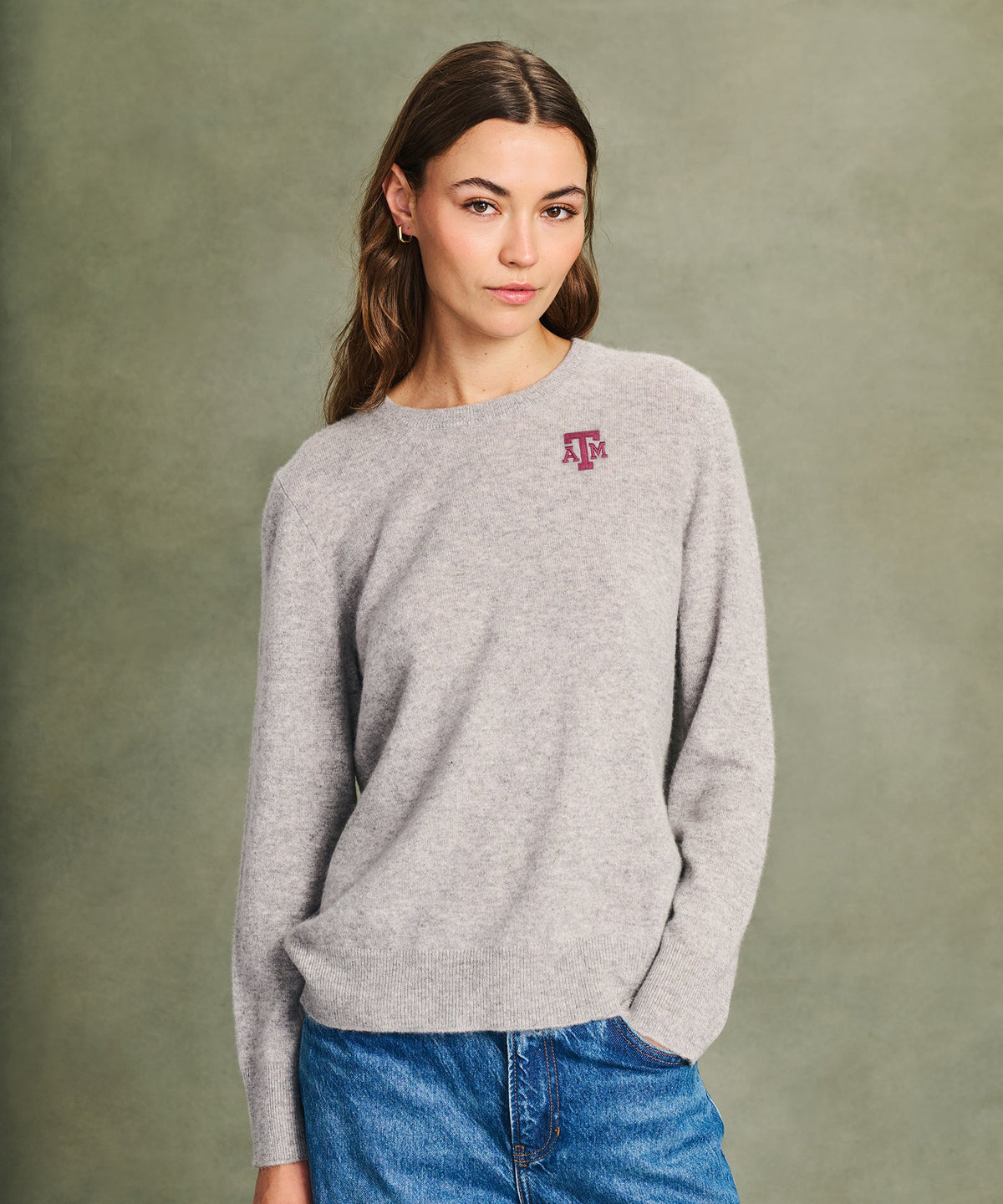 Women's Texas A&M University Cashmere Sweater