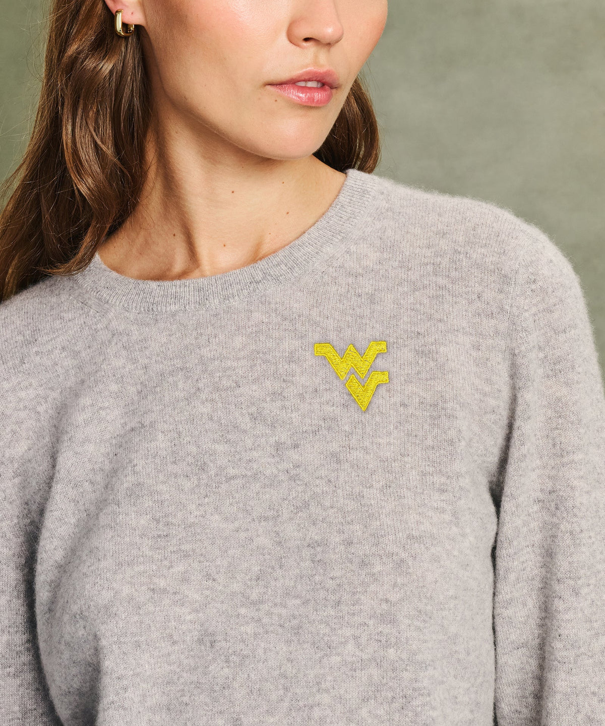 Women's West Virginia University Cashmere Sweater