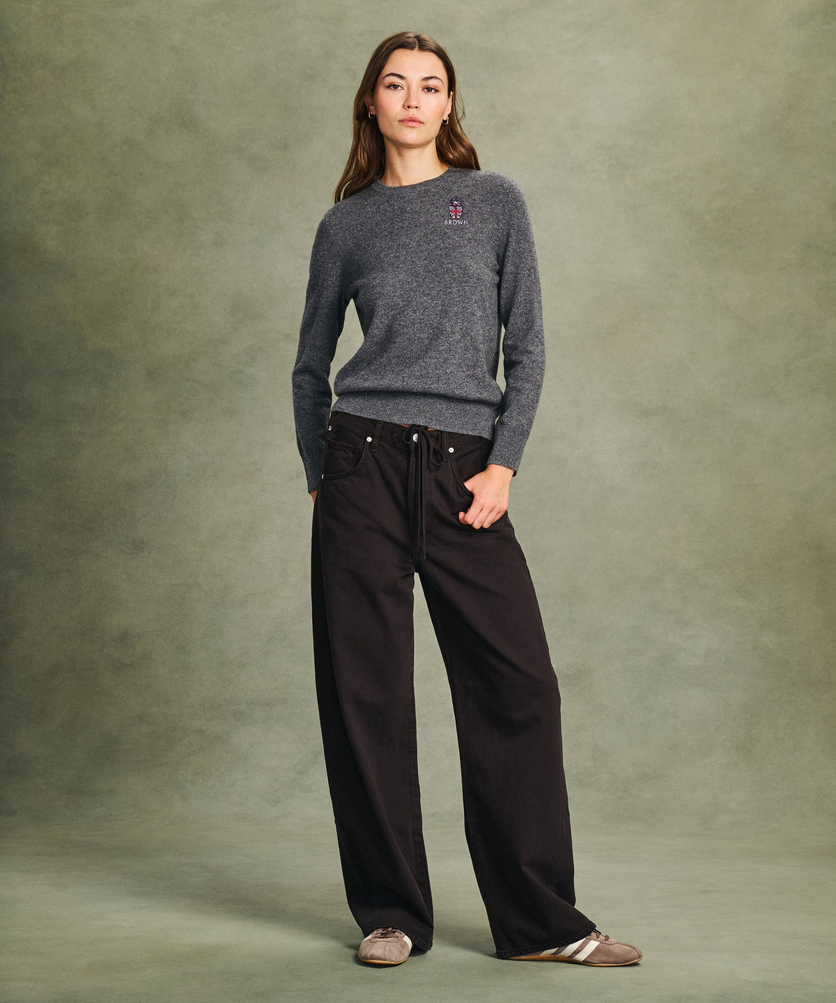 Women's Brown University Cashmere Sweater