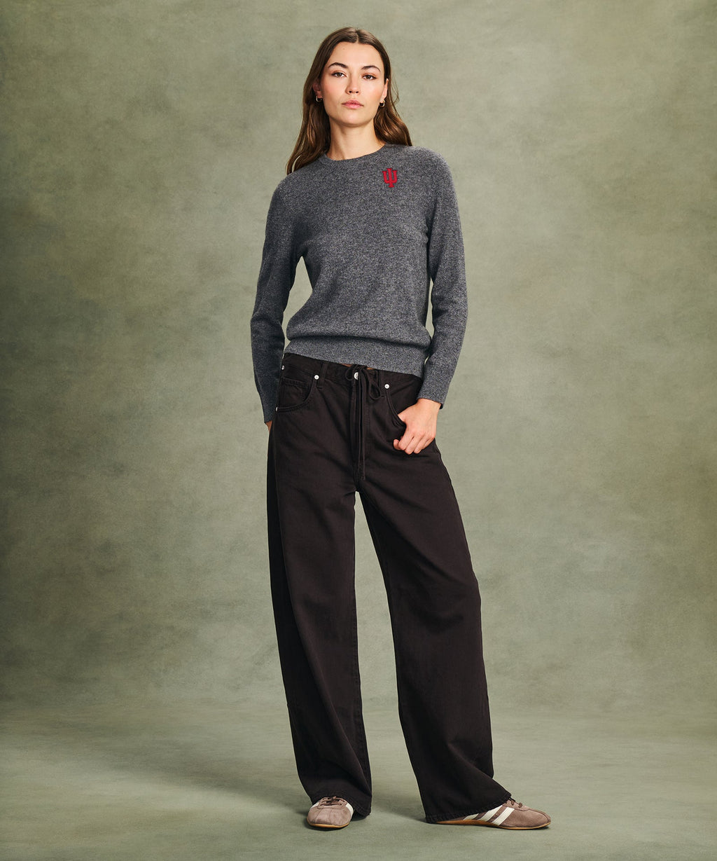 Women's Indiana University Cashmere Sweater