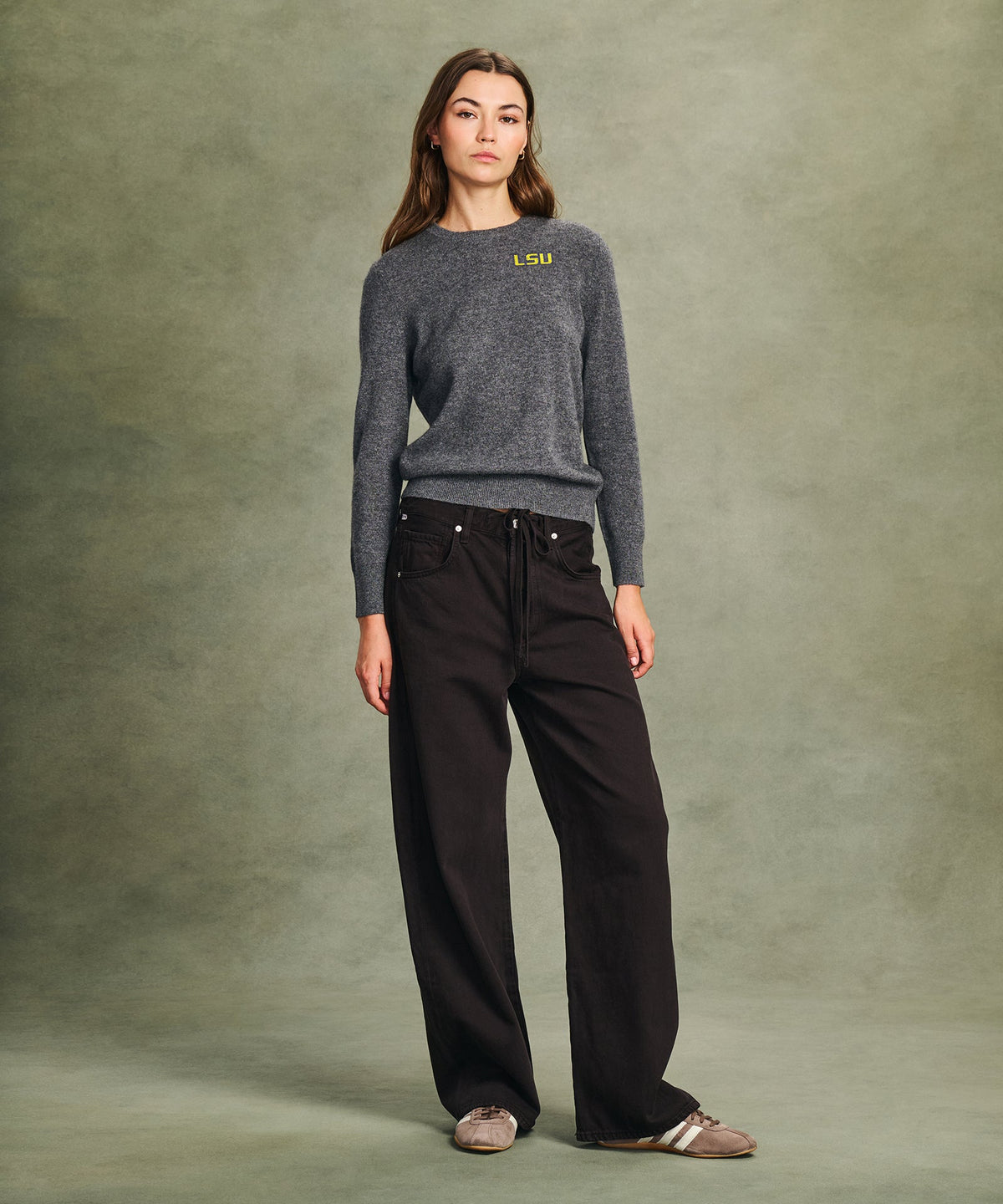 Women's Louisiana State University Cashmere Sweater