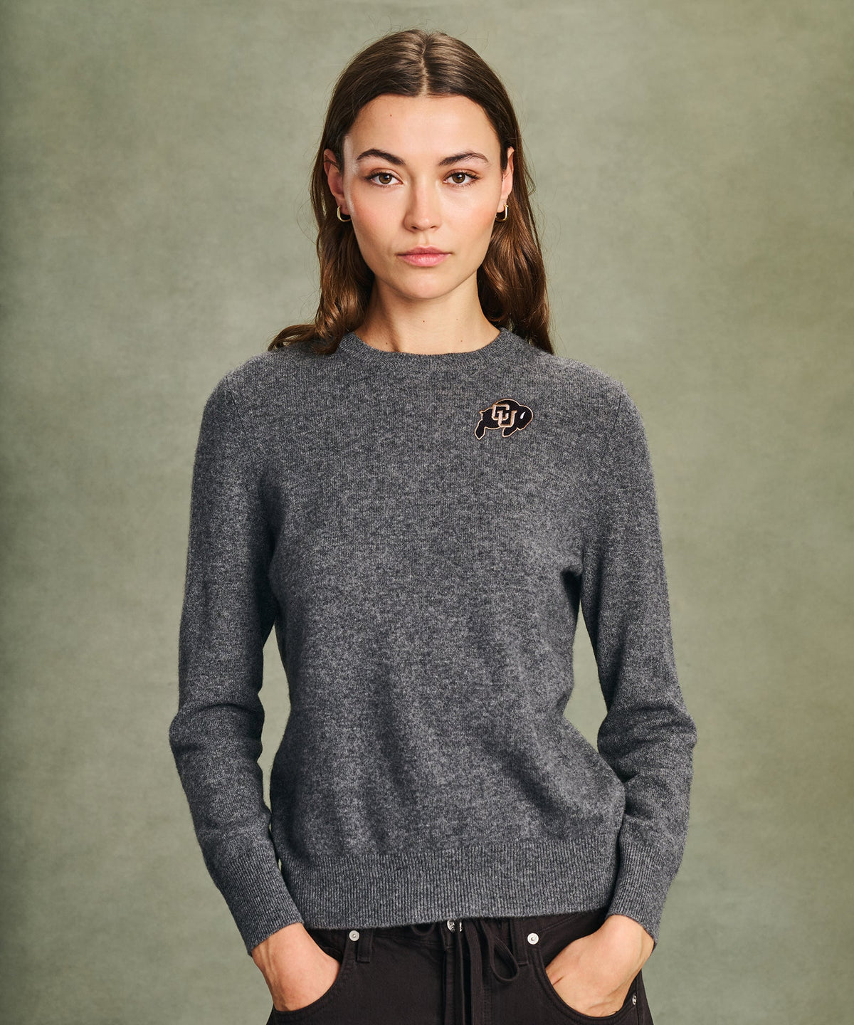 Women's University of Colorado Boulder Cashmere Sweater