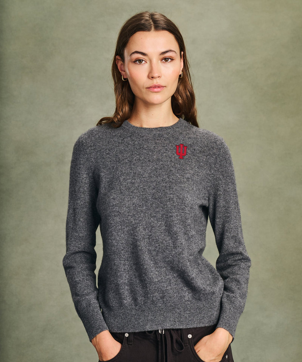 Women's Indiana University Cashmere Sweater