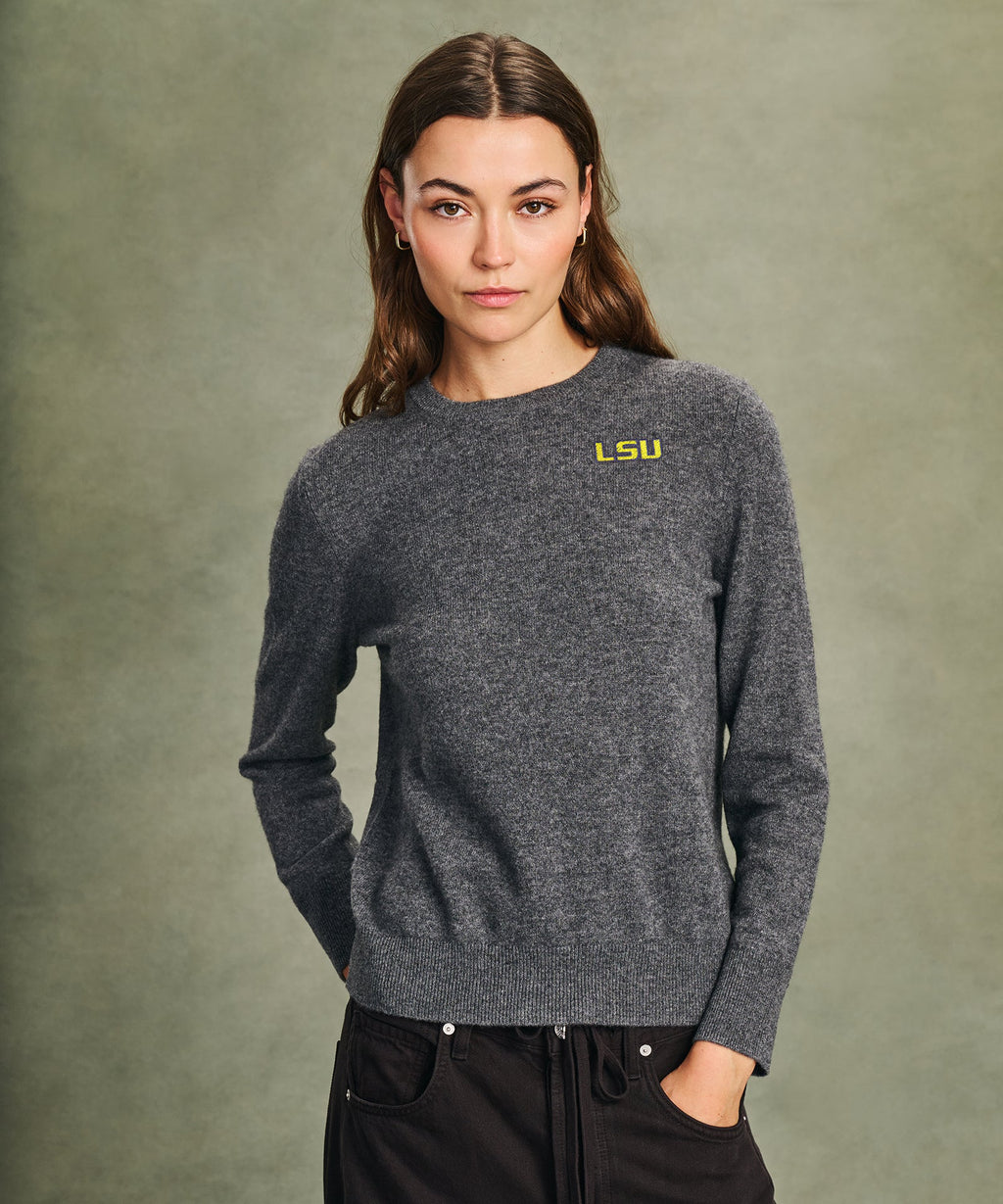 Women's Louisiana State University Cashmere Sweater