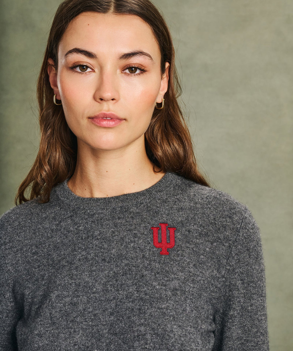 Women's Indiana University Cashmere Sweater