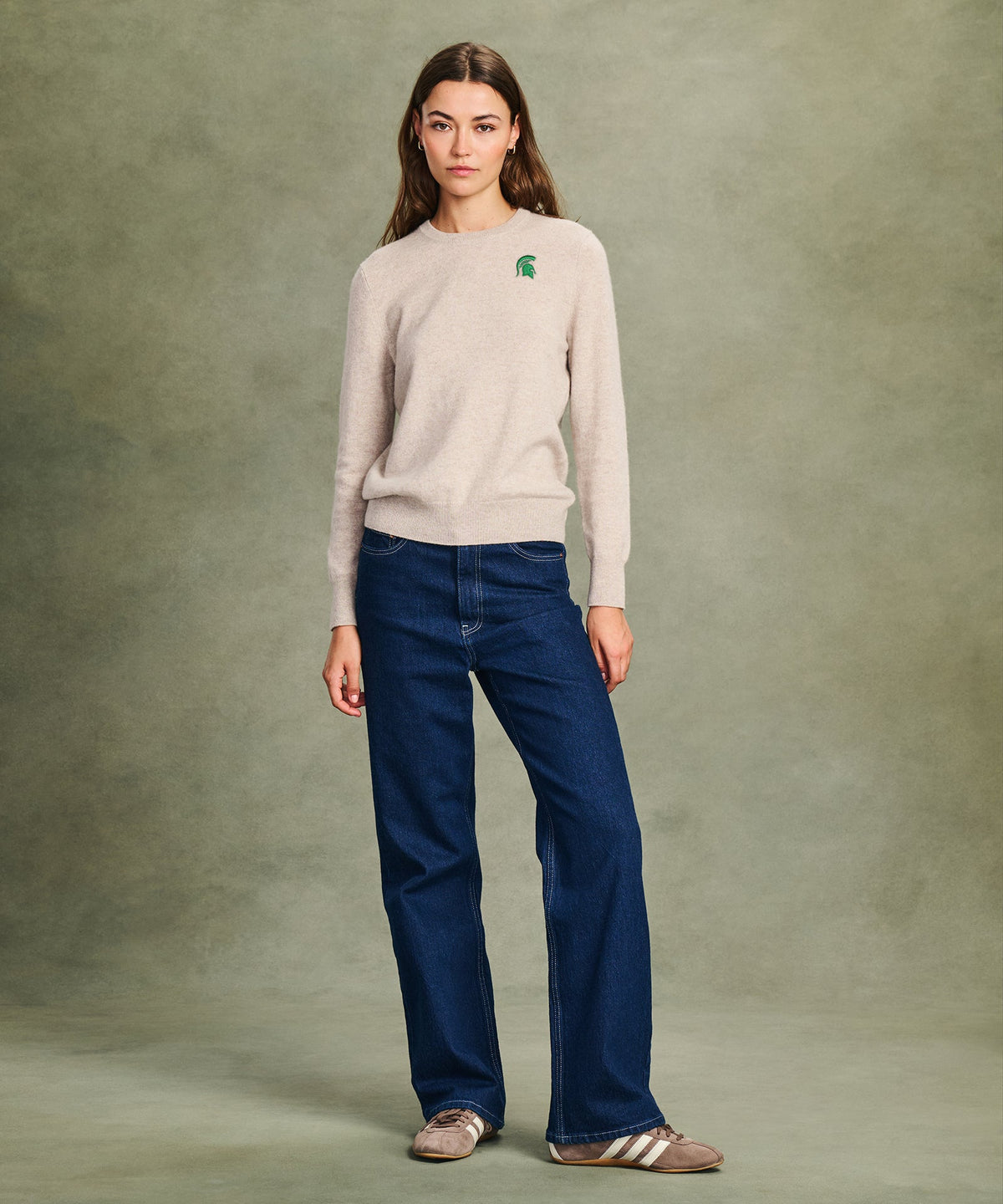 Women's Michigan State University Cashmere Sweater