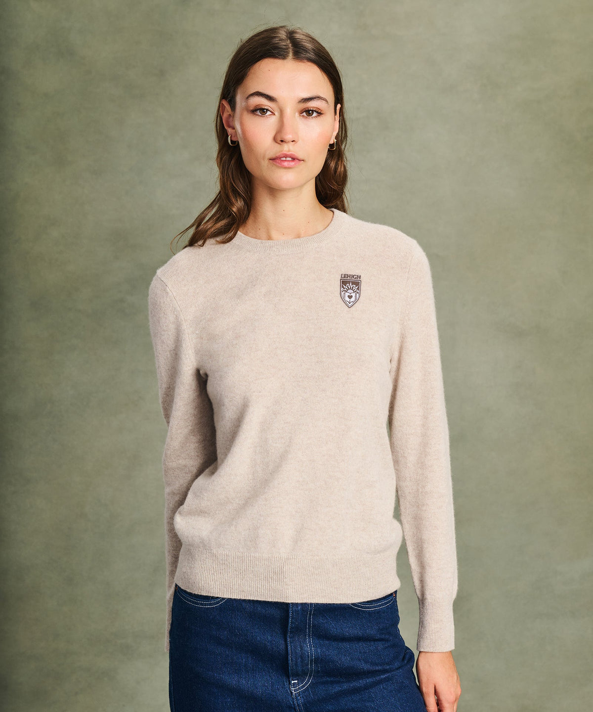 Women's Lehigh University Cashmere Sweater